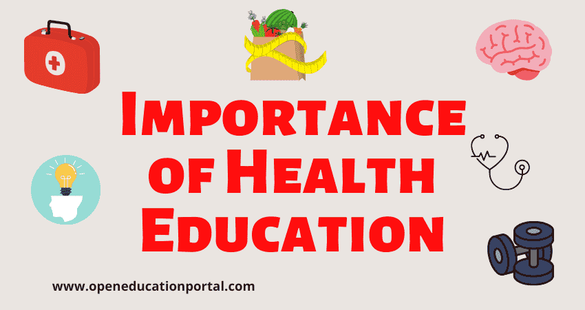 articles about health education